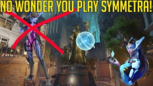 SALTY SMURF CANT HANDLE THE SYMMETRA | OVERWATCH