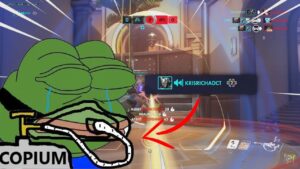 TOXIC COPING Rein Tries To Blame Innocent Supports (Overwatch Competitive Toxicity)