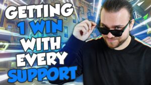 GETTING 1 WIN WITH EVERY SUPPORT IN OVERWATCH 2