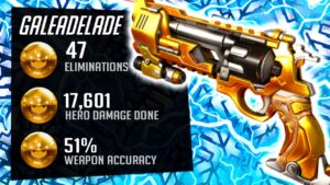 Gale OP Cassidy (McCree) - 47 elims! [ Overwatch Season 34 Top 500 ]