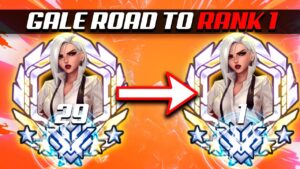 Gale Rank 29 Carry Ashe gameplay - Overwatch Season 34 Top 500