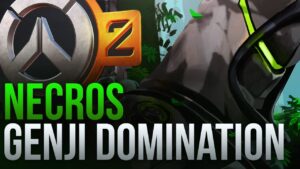 NECROS GENJI DOMINATIING IN OVERWATCH 2 - Overwatch 2 Montage