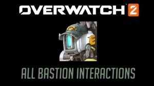 Overwatch 2 Closed Beta - All Bastion Interactions + Hero Specific Elimination