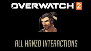 Overwatch 2 Closed Beta - All Hanzo Interactions + Hero Specific Elimination