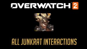 Overwatch 2 Closed Beta - All Junkrat Interactions + Hero Specific Elimination