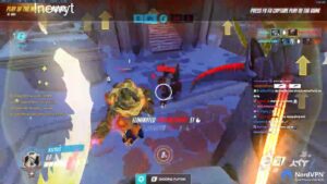 POTG! NECROS INSANE NANO GENJI OVERWATCH GAMEPLAY SEASON 34 TOP 500