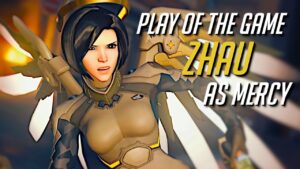 RARE Mercy Play of the Game! ⭐️ (Overwatch)