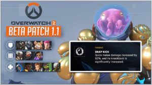 ZEN has a NEW PASSIVE: SNAP KICK | Overwatch 2 Beta 1.1 Patch (Comparisons)