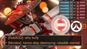 "hanzo you made our tracer uninstall overwatch 2"