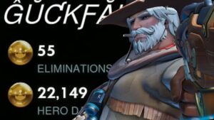 55 ELIMS! Cassidy (McCree) Gale Gameplay OVERWATCH GAMEPLAY SEASON 34 TOP 500