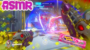 ASMR Gaming 🍀 Overwatch Relaxing Reaper Comp Gameplay Gum Chewing + Controller Sounds 💤