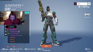 Baptiste's Hair Goes CRAZY w NEW Updated Classic Skin - Overwatch 2!!!