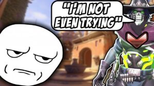 CRINGIEST TOXIC SMURF COMPLAINS IN OVERWATCH (THIS IS WHY I HATE SMURFS ON OVERWATCH)