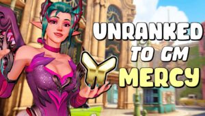 How to Climb in GOLD ⭐️ MERCY Unranked to GM - EP2 (Overwatch)