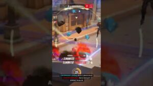 I found the pefect spot for Ana in Overwatch and this happened. #shorts #overwatch