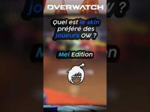 Le SKIN  préféré des JOUEURS de MEI #shorts #overwatch #gaming #Mei
