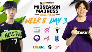 Overwatch League 2022 Season | Midseason Madness Qualifiers | Week 8 Day 3 - West + East Encore