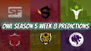 Overwatch League 2022 Week 8 Predictions