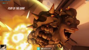 POTG! AQUAMARINE JUNKRAT GAMEPLAY OVERWATCH SEASON 34 TOP 500