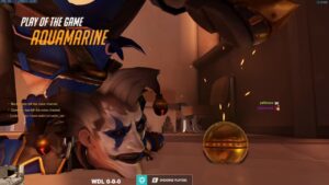 POTG! AQUAMARINE JUNKRAT GOD GAMEPLAY OVERWATCH SEASON 34 TOP 500