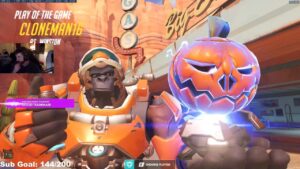 POTG! CLONEMAN16 + GURU! INSANE WINSTON OVERWATCH GAMEPLAY SEASON 34 TOP 500
