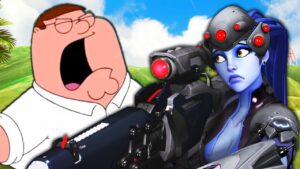 Peter Griffin Gets Carried In Overwatch