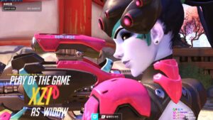 XZI Pro Widow and Hanzo - POTG! [ Overwatch Season 34 Top 500 ]