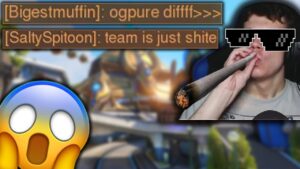 BEATING TOXIC ONE TRICK ON STREAM?!  (FLAMING TOXIC TYPING TIMMY IN OVERWATCH!?)