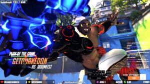 GetQuakedOn #1 Doomfist gameplay - POTG! [ Overwatch 2 Beta ]