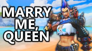 Kneeling Before Junker Queen In Overwatch 2