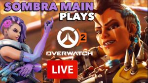 LIVE 🔴 Sombra Mains Tests Overwatch 2 Beta