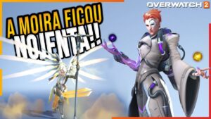 NOVA HABILIDADE da MOIRA e ANJO DA GUARDA Modificado! | Overwatch 2 Plantão Coorujão