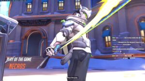 Necros OP Genji Gameplay - POTG! [ Overwatch 2 PVP Beta ]