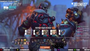 Overwatch 2 Tryhard Rollout Tank Doomfist Gameplay By GetQuakedOn