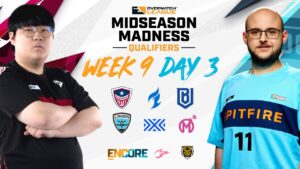 Overwatch League 2022 Season | Midseason Madness Qualifiers | Week 9 Day 3 - West + East Encore