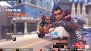 POTG! GetQuakedOn INSANE JUNKER QUEEN Gameplay Overwatch 2 PVP BETA
