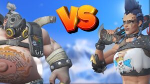 ROADHOG VS JUNKER QUEEN... | Overwatch 2