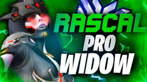 Rascal Pro Widow and Tracer gameplay! 42 elims! Overwatch Season 34 Top 500