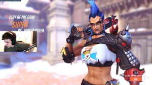 Super Pro Junker Queen Gameplay - 40 elims! POTG! [ Overwatch 2 Beta ]