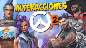 TODAS las *NUEVAS INTERACCIONES* de la beta de OVERWATCH 2 en español | Jinsei
