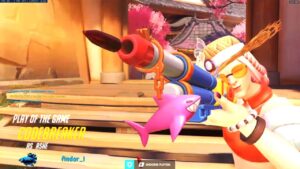 Codebreaker Top 500 DPS Ashe - POTG! [ Overwatch Season 35 Top 500 ]