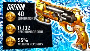 Dafran Rank 61 Cassidy (McCree) - 40 elims! Overwatch Season 35 Top 500