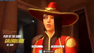 Gale OP Cassidy (McCree) and Ashe! POTG [ Overwatch Season 35 Top 500 ]