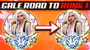 Gale Rank 7 Carry Ashe gameplay - Overwatch Season 35 Top 500