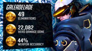 Gale Sick Soldier 76 Gameplay - 49 elims! [ Overwatch Season 35 Top 500 ]