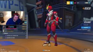 Genji is now the Red Power Ranger in Overwatch | Overwatch Anniversary Remix Vol. 3