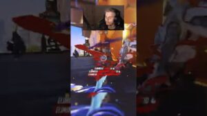 Genji nano blade but Mei almost freezes me | Overwatch #shorts