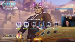 HARBLEU ZARYA GOD GAMEPLAY OVERWATCH SEASON 35 TOP 500