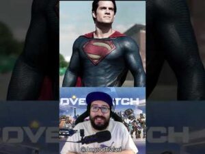 HENRY CAVILL (Superman) 😲 juega a Overwatch! | Angrod #henrycavill  #overwatch #shorts