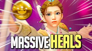 Massive Heals! - 19k Healing, 12 Resses 🌟 MERCY Unranked to GM - EP11 (Overwatch)
